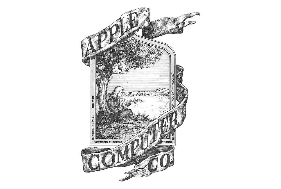 لوگوی اولیه اپل