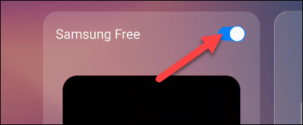 کلید کشویی Samsung Free را خاموش کنید