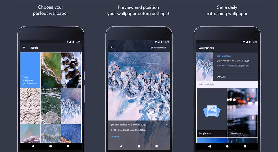 اپلیکیشن Google Wallpapers در پلی استور ۵۰۰ میلیون بار نصب شده است-1