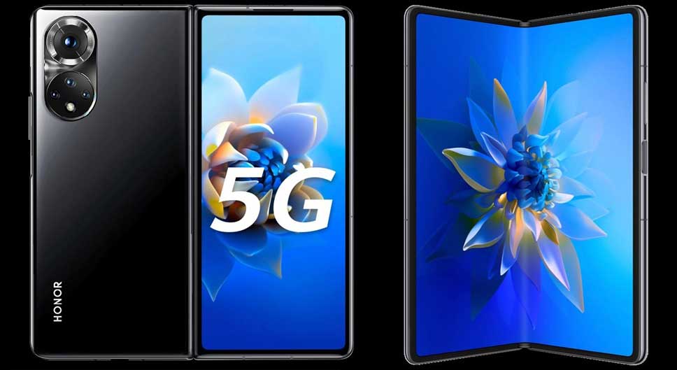 رندر گوشی جدید آنر مجیک فولد 5G فاش شد-1