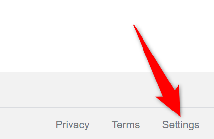 روی Settings کلیک کنید.