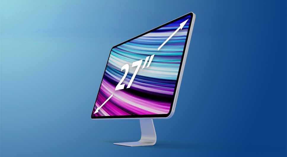 اپل iMac پرو طراحی مشابه نسخه ۲۴ اینچی آی‌مک M1 خواهد داشت-1