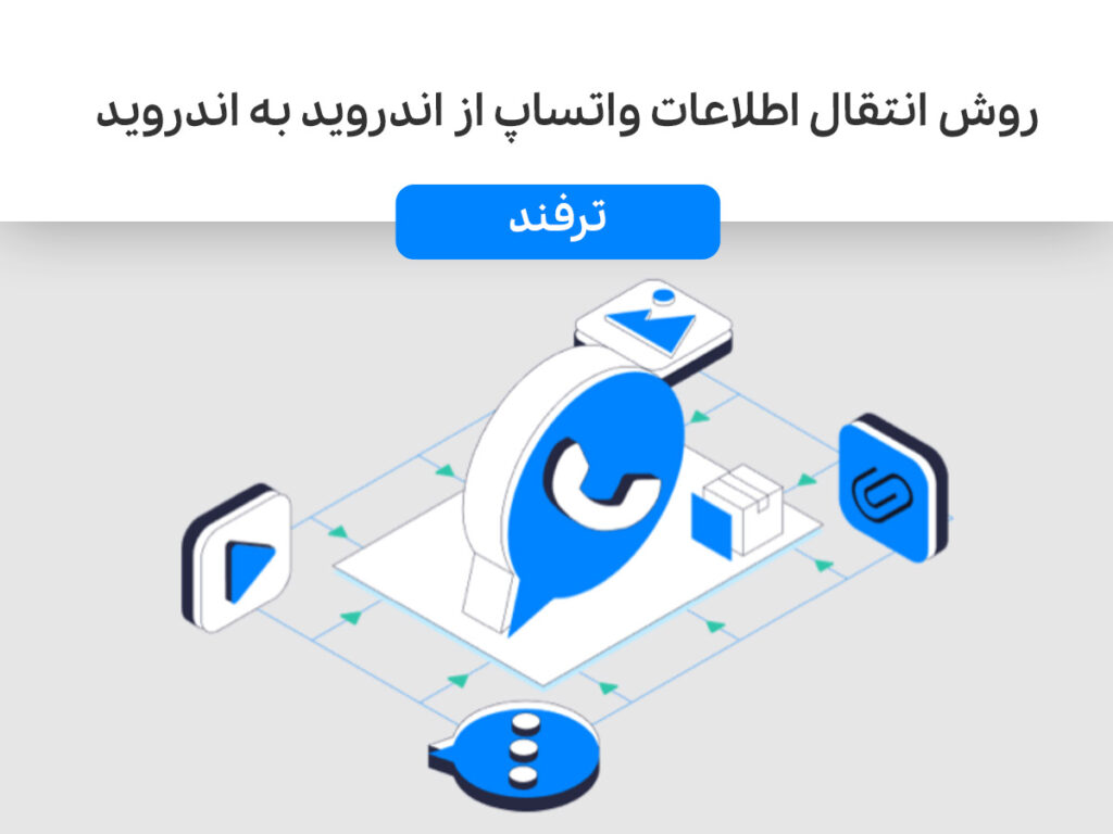 روش انتقال اطلاعات واتساپ از اندروید به اندروید