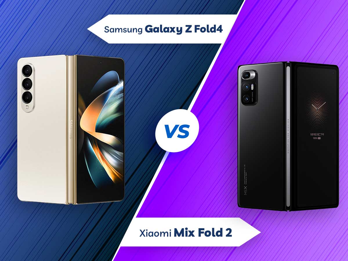 مقایسه گلکسی Z Fold 4 با شیائومی 2 Mi Mix Fold