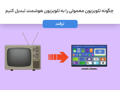 چگونه تلویزیون معمولی را به تلویزیون هوشمند تبدیل کنیم