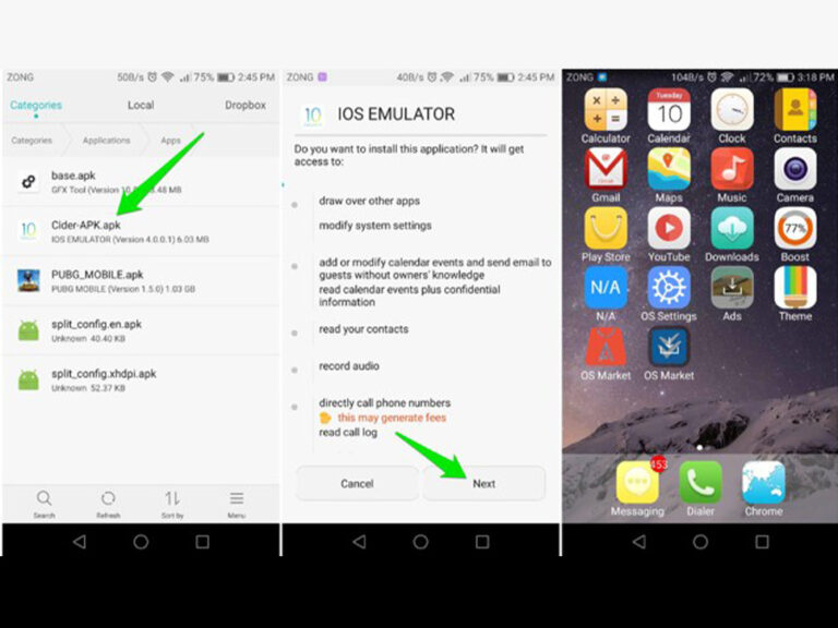 نحوه اجرای اپلیکیشن های ios در اندروید مجله اعتبارکالا