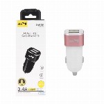 شارژر فندکی فست دو پورت جی بی کیو JBQ مدل CN-45 18W (همراه با کابل آیفون)